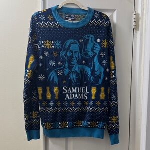 Samuel Adam’s Ugly Tipsy-elves Sweater size L
